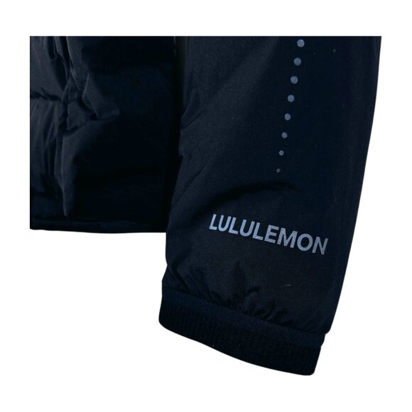 Lululemon Down For It All Jacket with Removable Hood Black Size 12 - Picture 3 of 5